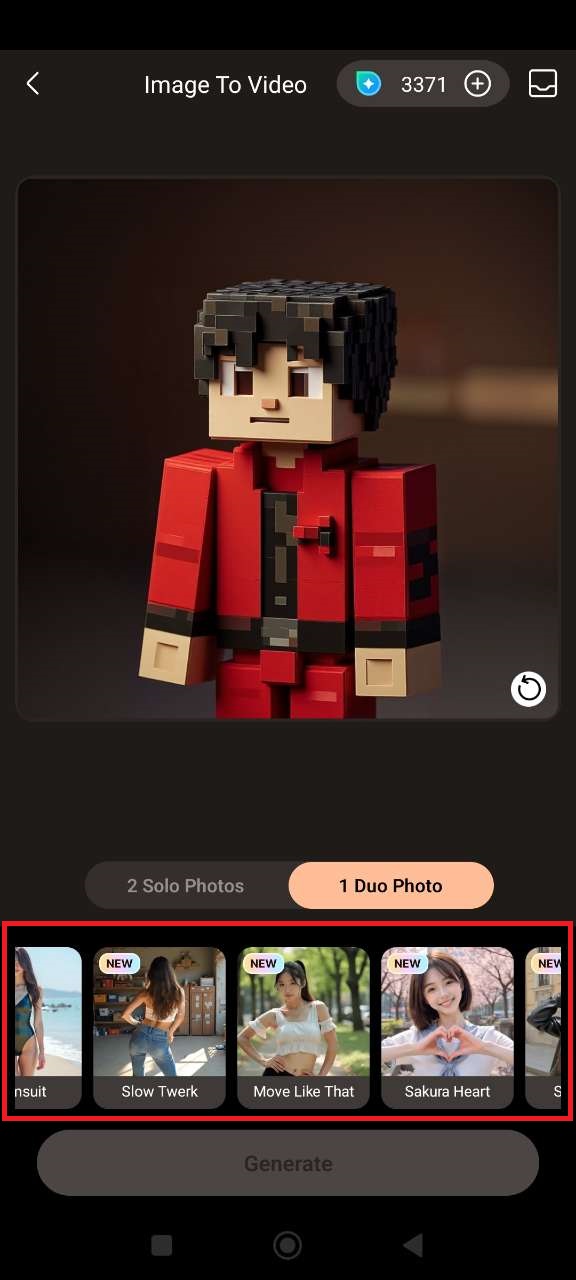 How to Turn an Image Into an AI Minecraft Video