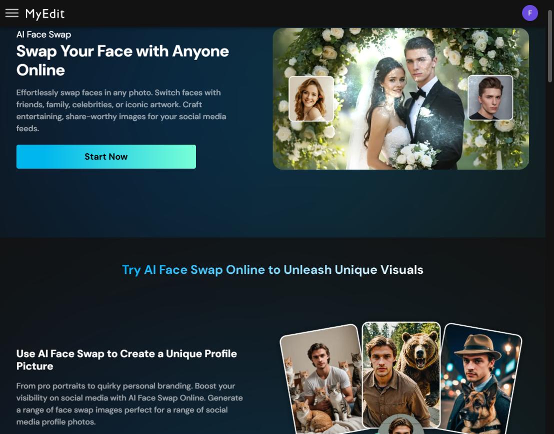 MyEdit - How to AI body swap Step 1