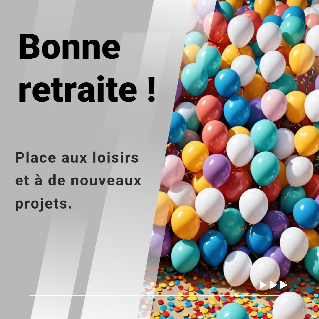 Texte départ retraite original