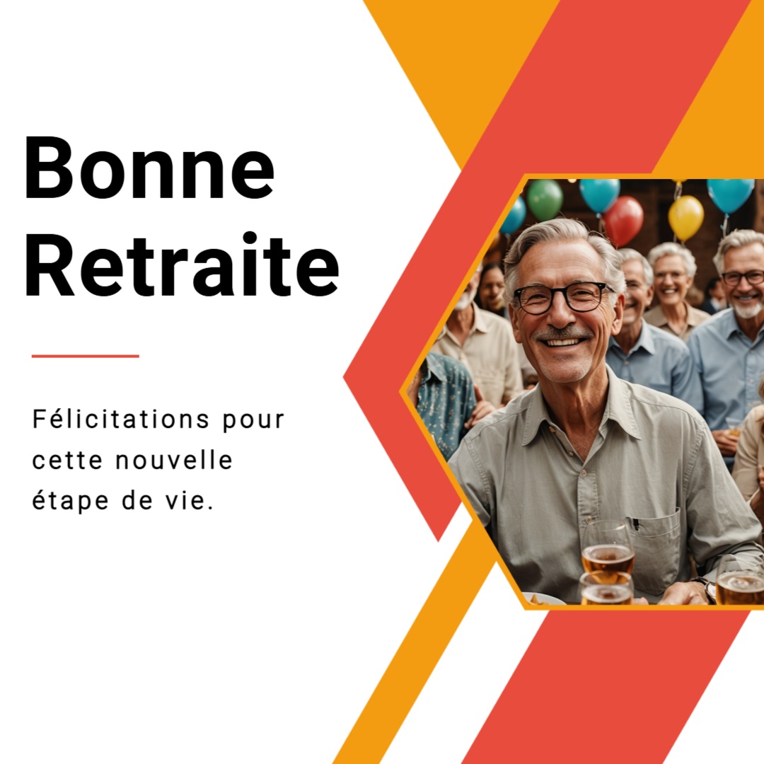 Message départ retraite simple