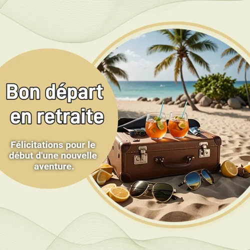 Texte départ retraite original