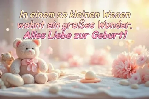 Geburtssprüche & Grüße als Bilder für WhatsApp – Kostenlos & persönlich