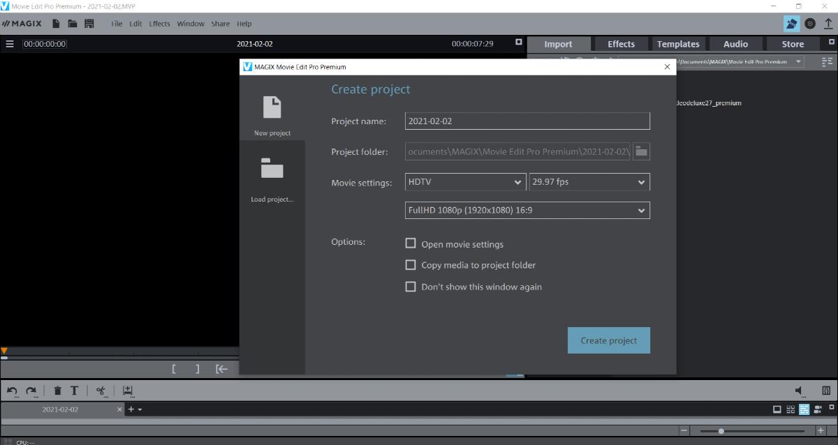 MagicMovieEdit-Interface