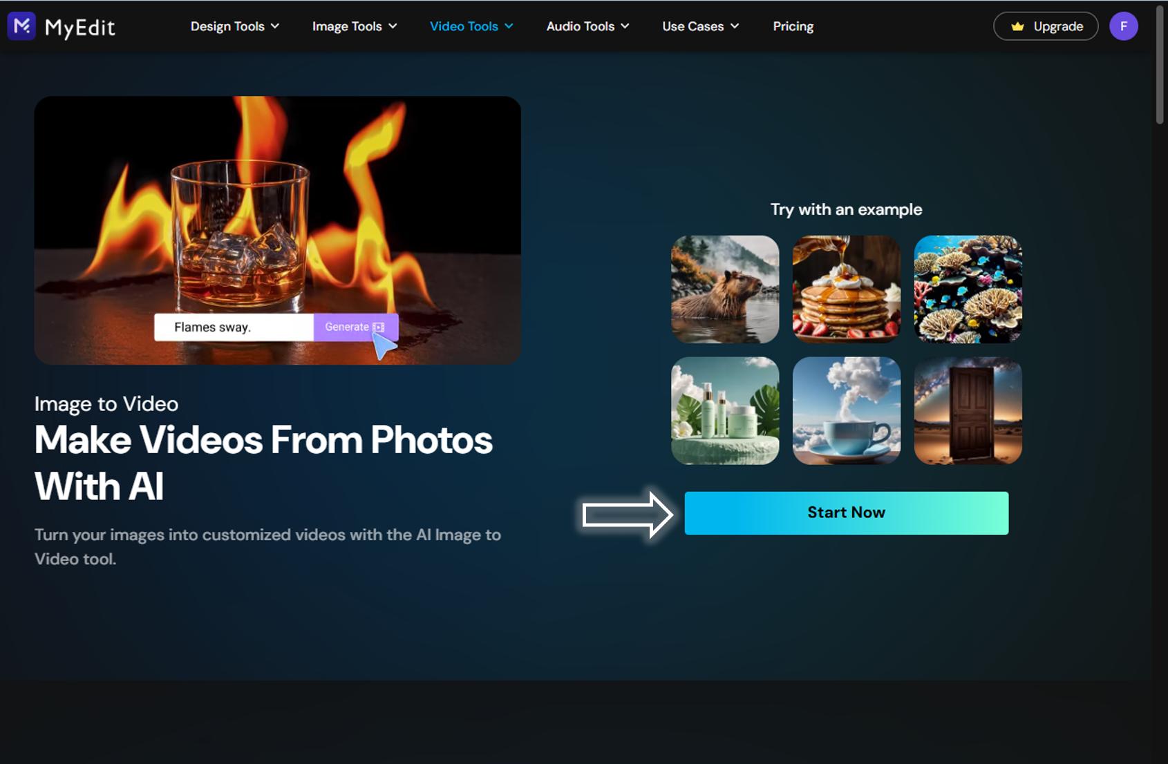 마이에딧 - 사진으로 영상 만들기 1단계