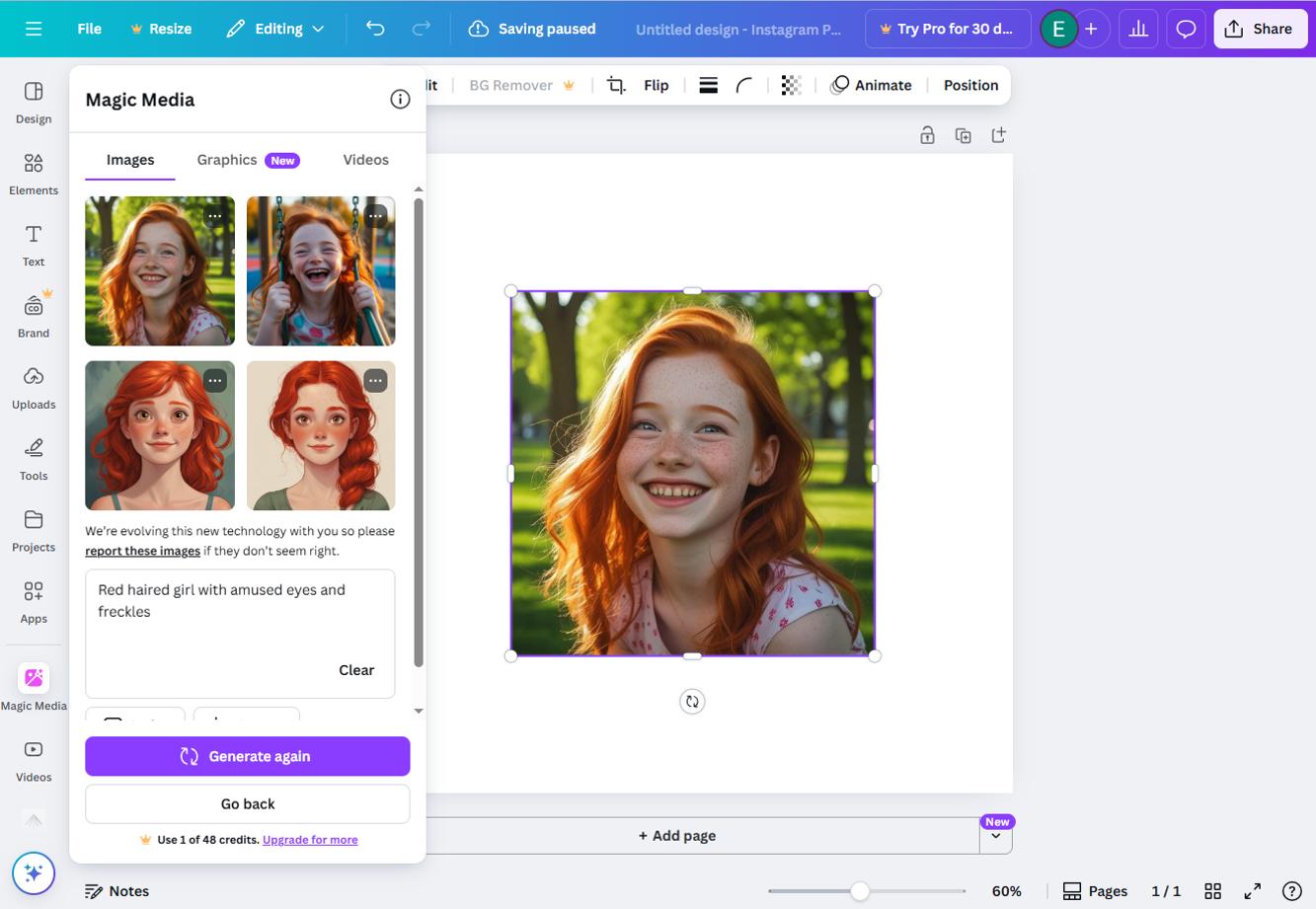 Canva - Generate AI Faces in Multiple Photographic Styles