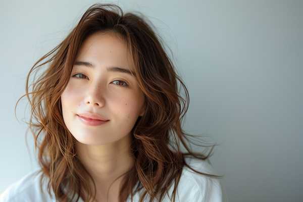 PhotoDirector　AIヘアスタイル　カスタム 元画像