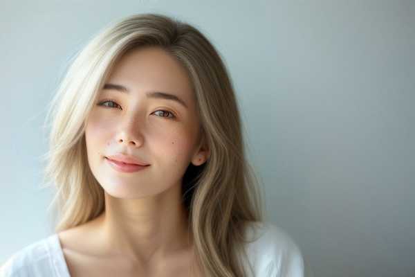 PhotoDirector　AIヘアスタイル　カスタム 前髪なし・ロング・金髪適用