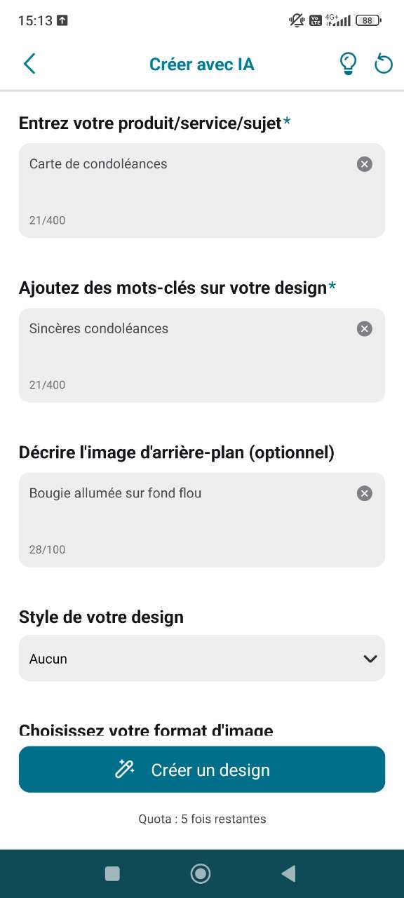 Comment créer une carte de condoléances personnalisée facilement