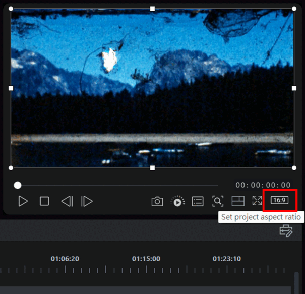 How to Convert Any Video to 16:9 Aspect Ratio with PowerDirector