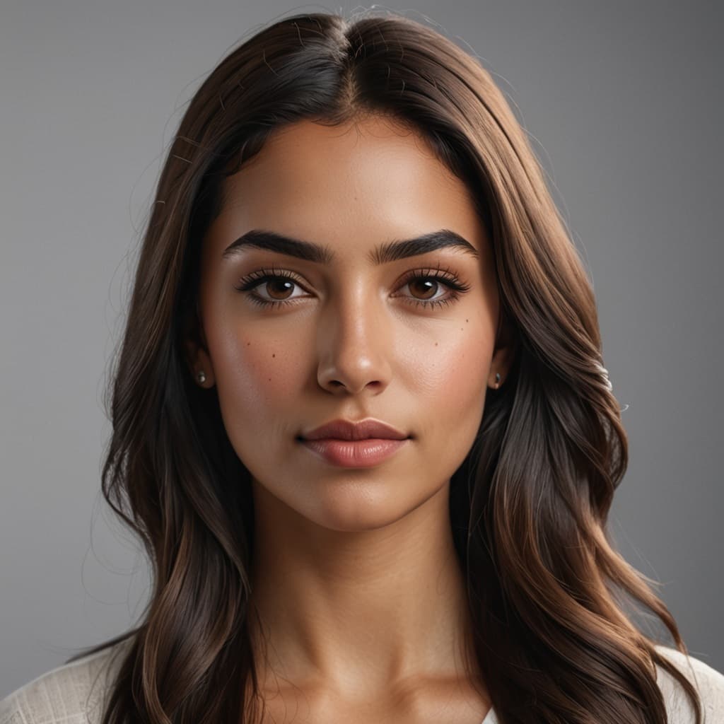 Imagen de referencia para probar peinado con IA