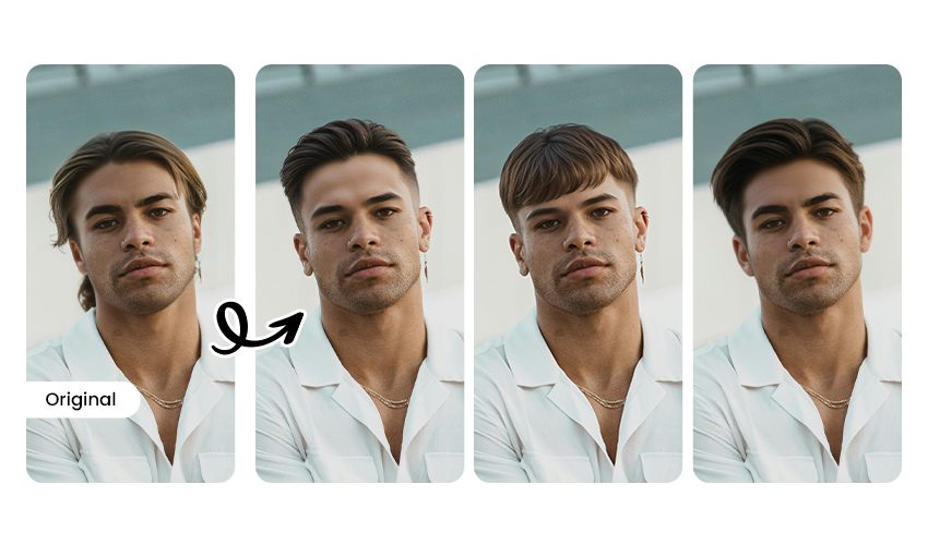 Add Hair to a Photo with PhotoDirector