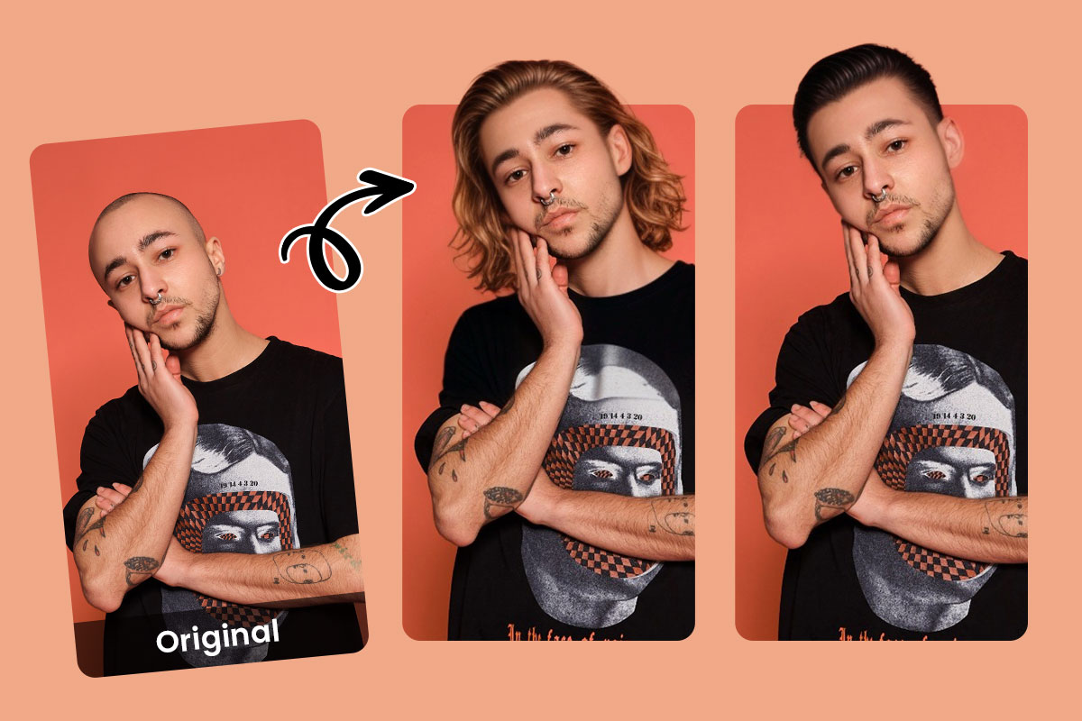 How to Add Hair to a Photo (Free & Easy)