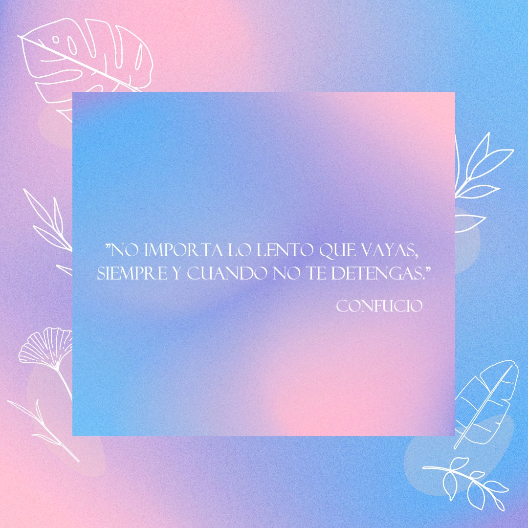 crear una publicación o tarjeta con frases motivadoras