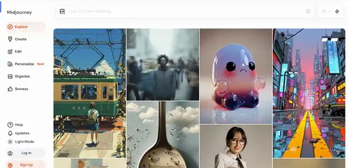 Midjourney 公式サイト