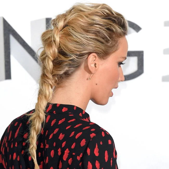 Foto de Trenza de espiga lateral