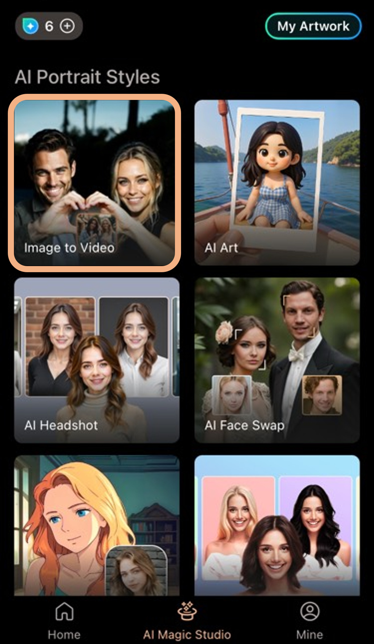 PhotoDirector - AI Image to Video