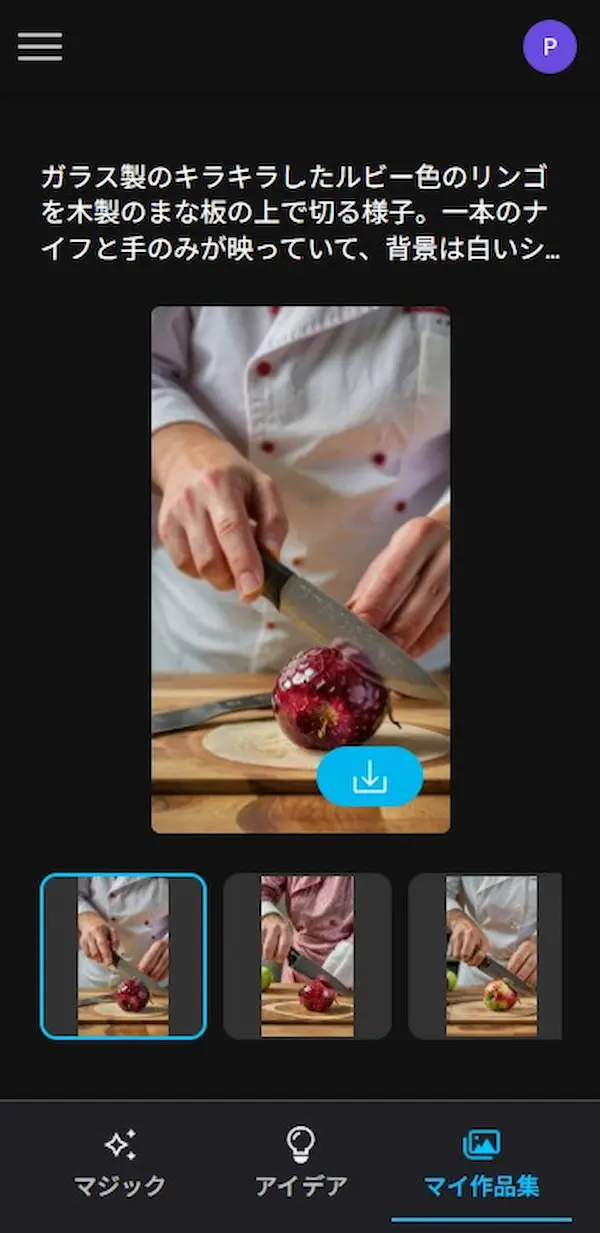 MyEdit 写真から画像生成のサンプル元画像