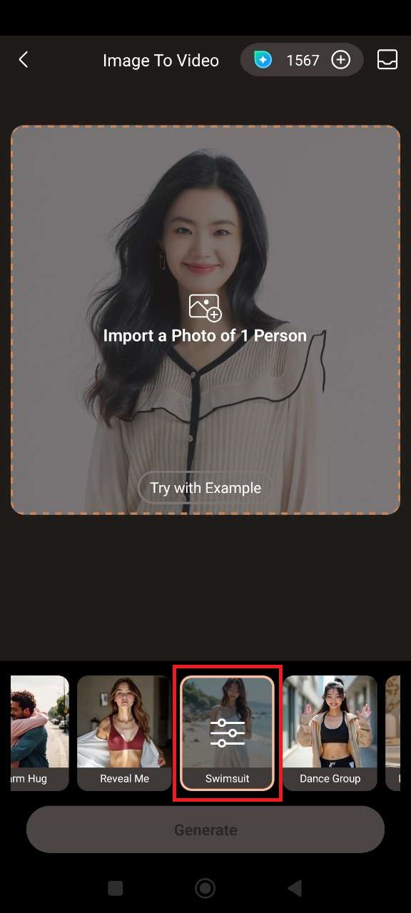 AI 비키니로 동영상에 수영복 입히는 방법