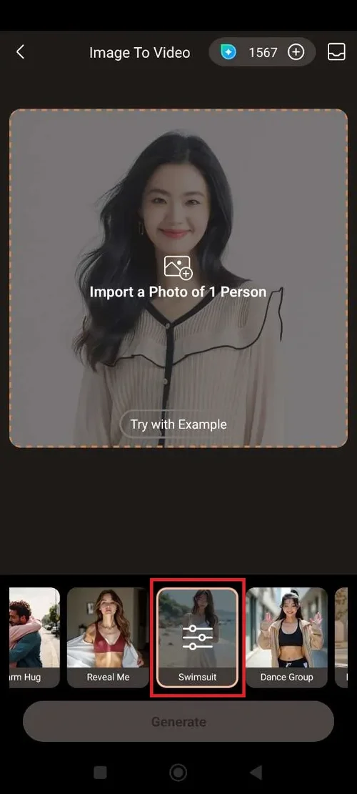 AI 비키니로 동영상에 수영복 입히는 방법