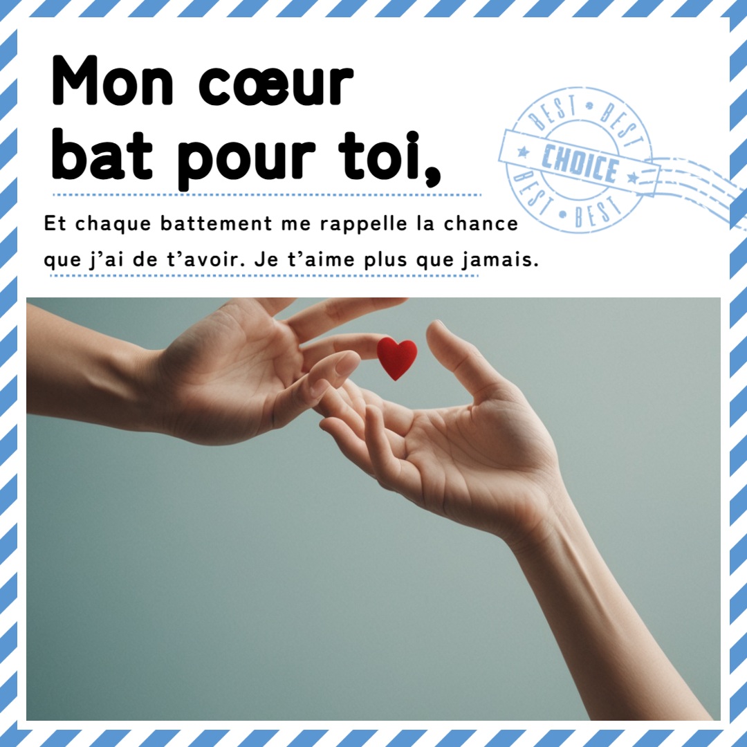 lettres et déclarations d’amou