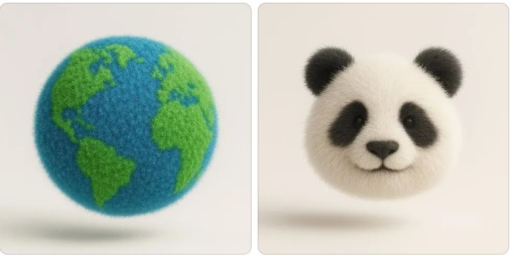 Ejemplos de avatares y personajes 3D generados con ChatGPT