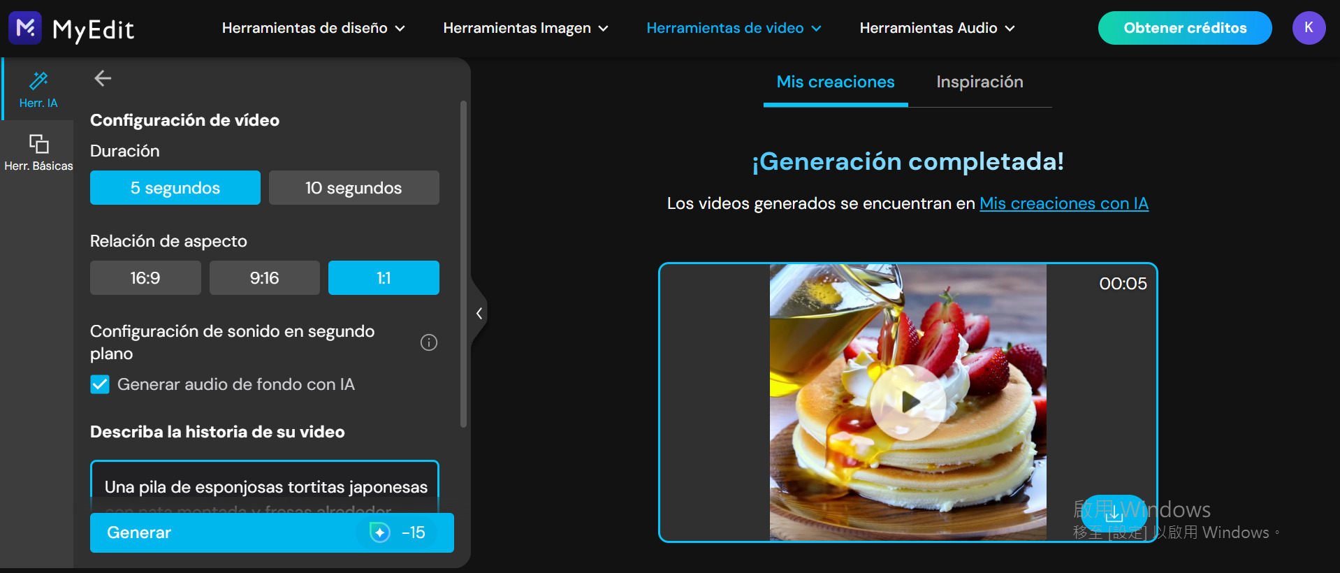 Convierte imágenes en videos