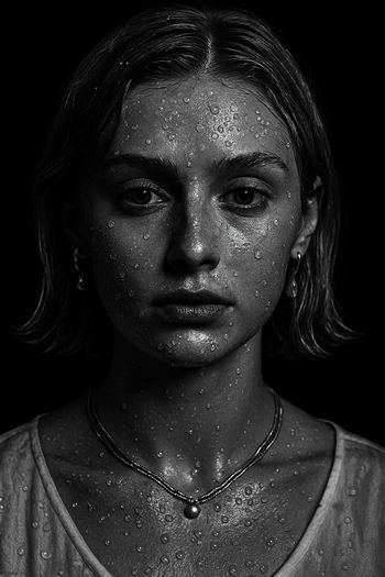 ChatGPT Bild mit Wassertropfen