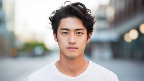 PhotoDirector AIヘアスタイル　元画像1