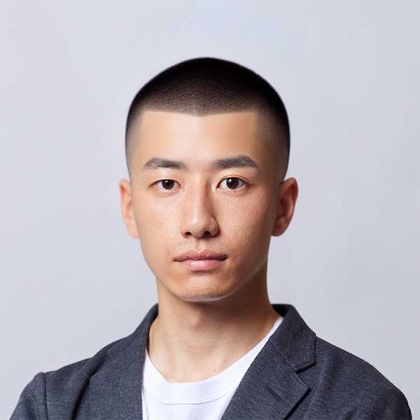 PhotoDirector　AIヘアスタイル 坊主　完成画像2
