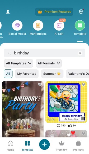 Create a Birthday Card with Birthday Wishes Using Promeo