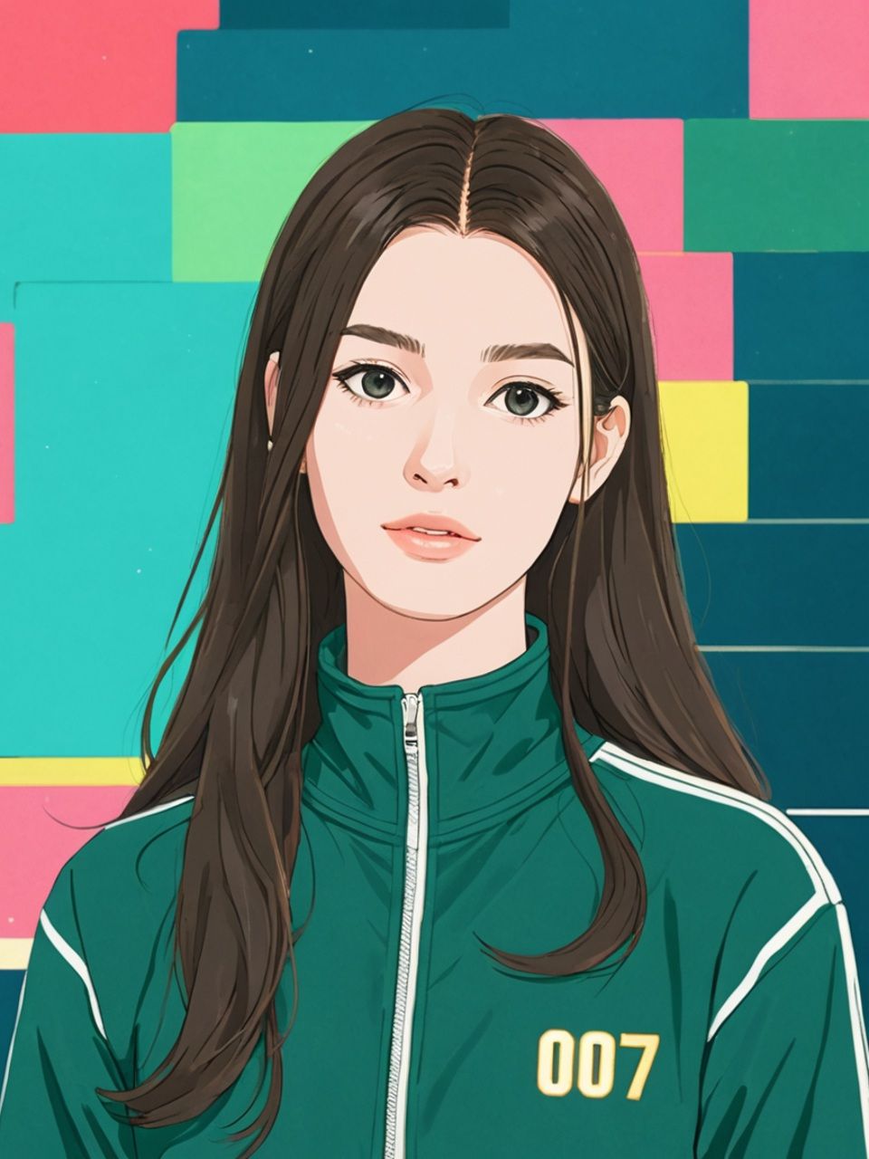 KI-Filter in MyEdit - Squid Game