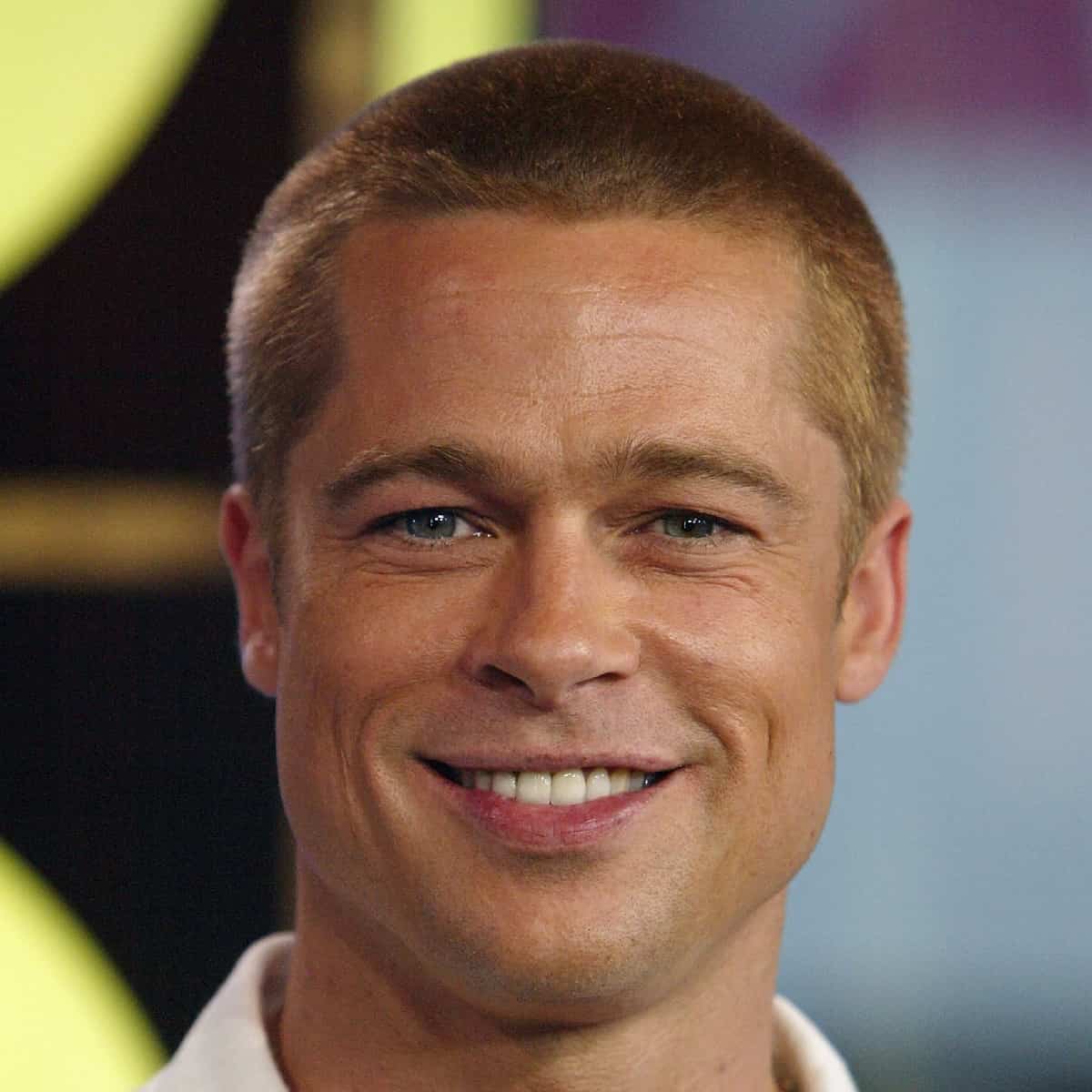 Brad Pitt con el peinado crew cut