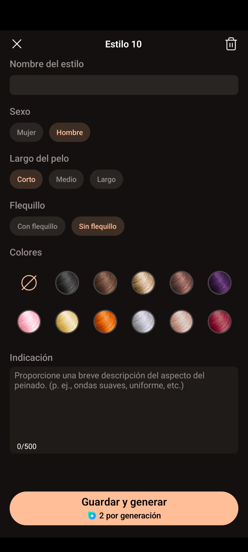Interfaz de la app de PhotoDirector