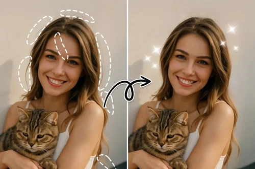 How to Edit Hair in a Photo: Remove Strays and Fix Messy Hair Easily