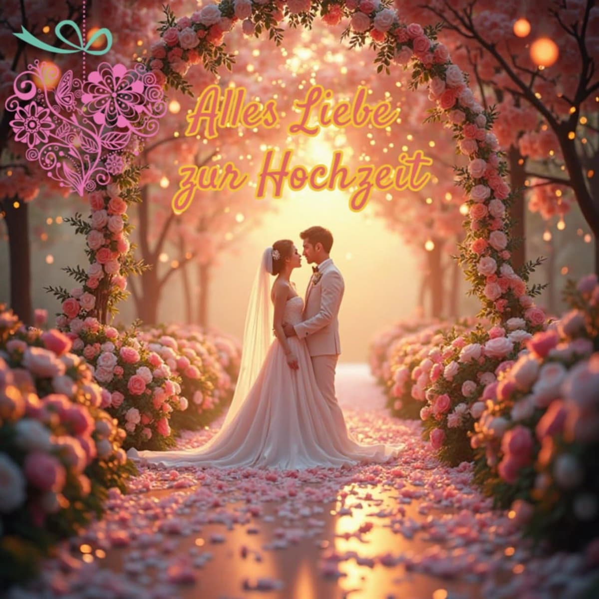 Alles Liebe zur Hochzeit