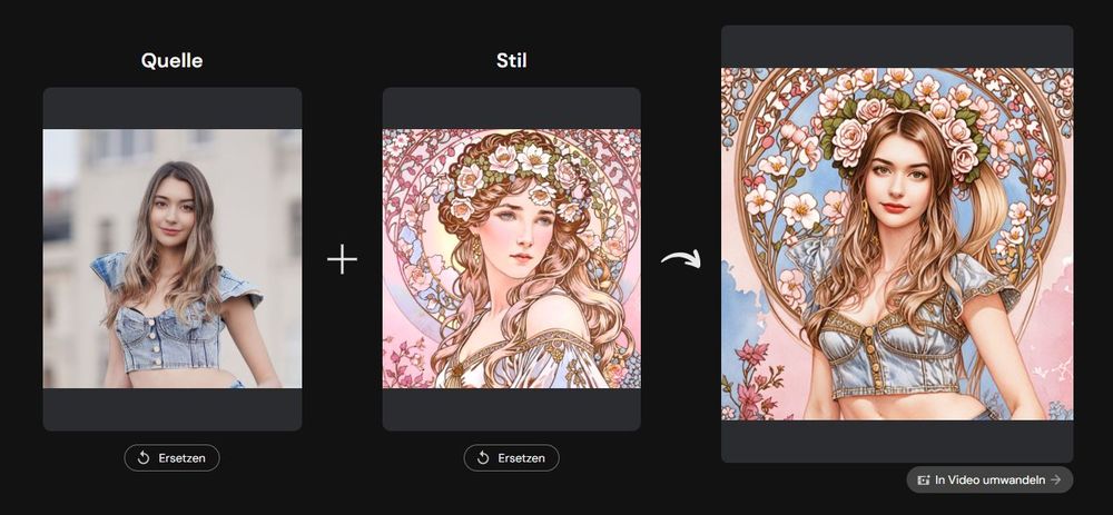 KI-Bilder mit KI-Bildfusion erstellen