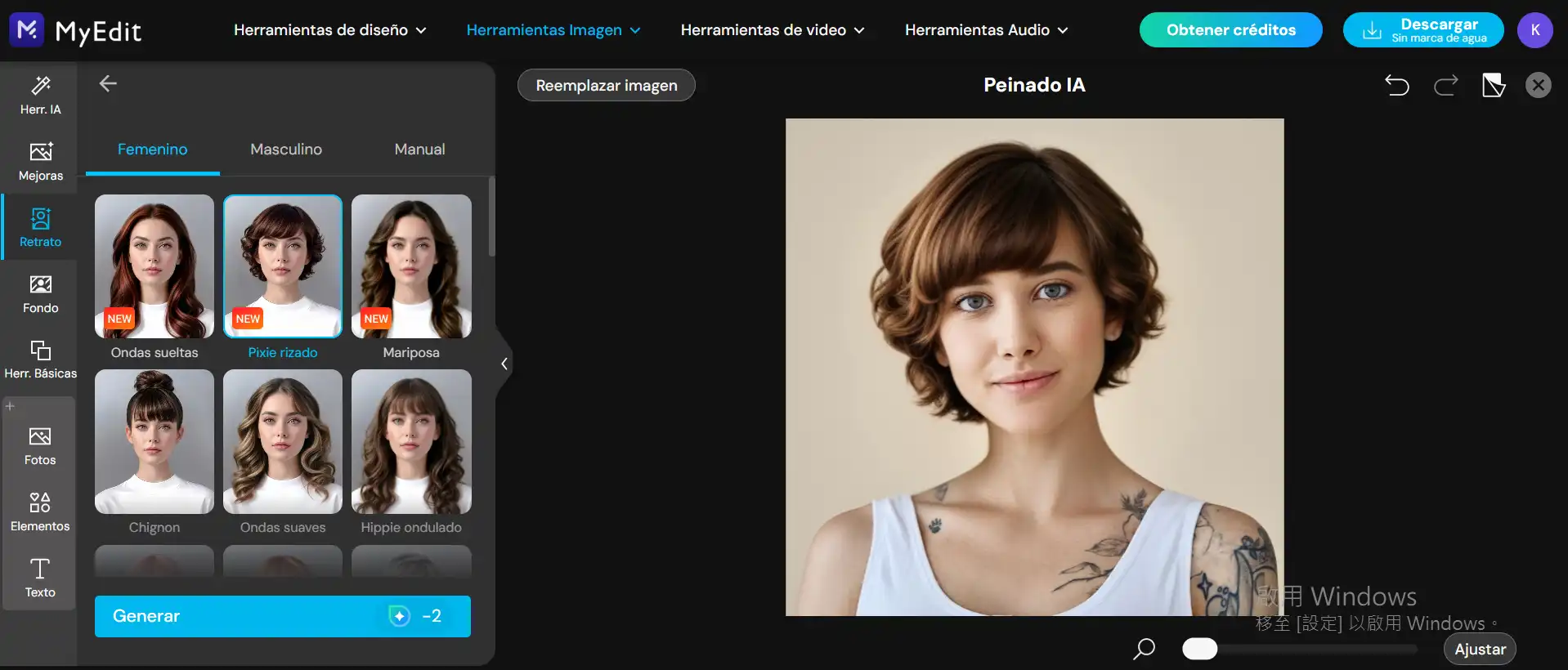 cortes de pelo 2025 con IA