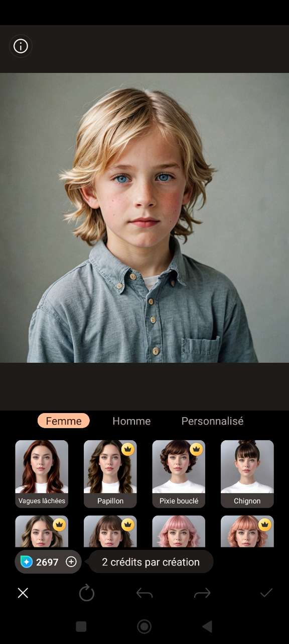 Tester virtuellement une coupe garçon avant le coiffeur