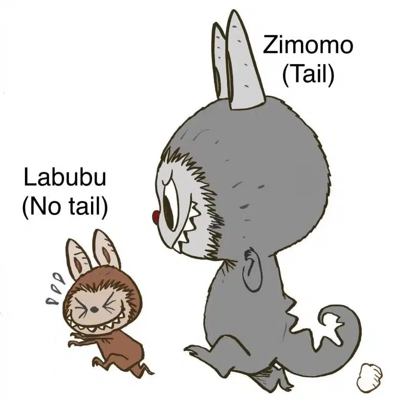 Zimomo 跟 Labubu 怎麼分