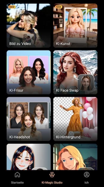 GenAI PhotoDirector UI