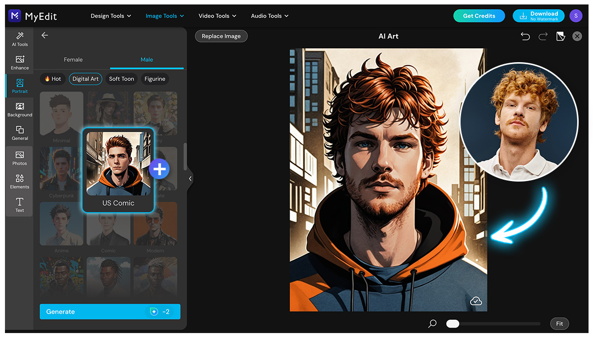 How to Apply Trendy Comic Book Filters Online