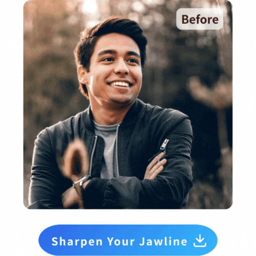 Free Jawline Filter: How to Get a Sharp Jawline with AI