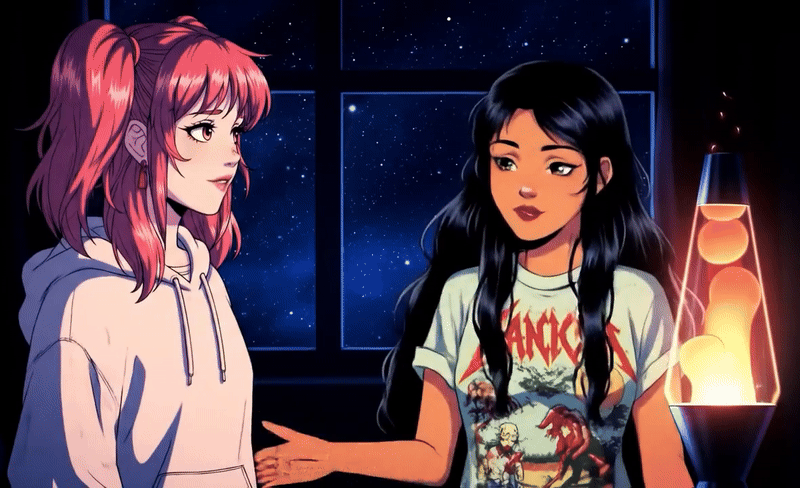 Video erstellt mit dem neuen Veo 3 Videogenerator im Anime-Stil