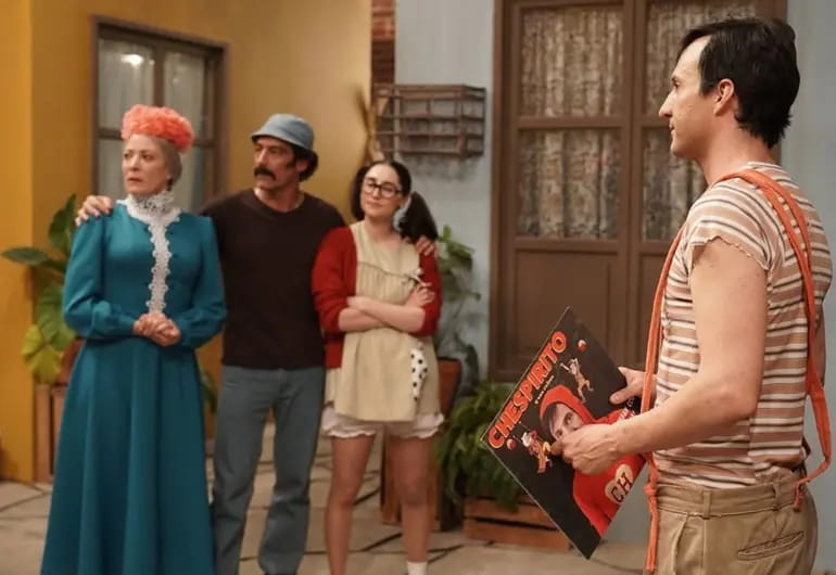 imagen del poster de la nueva docuserie Chespirito