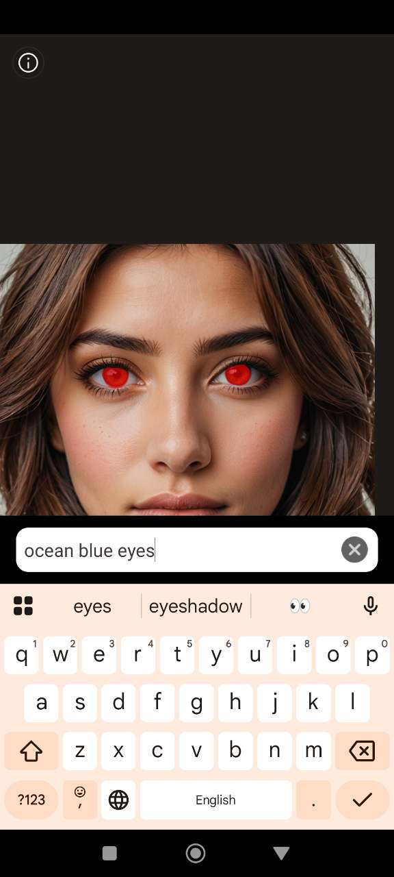Prompt Example for Blue Eyes