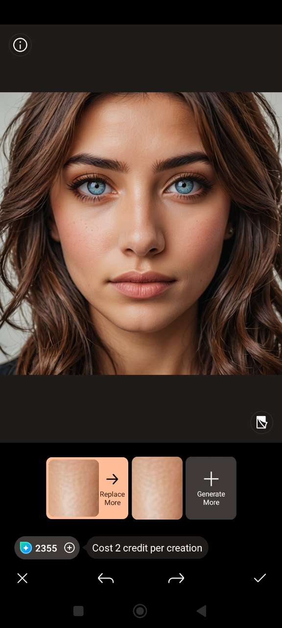 Result with Blue Eye Filter