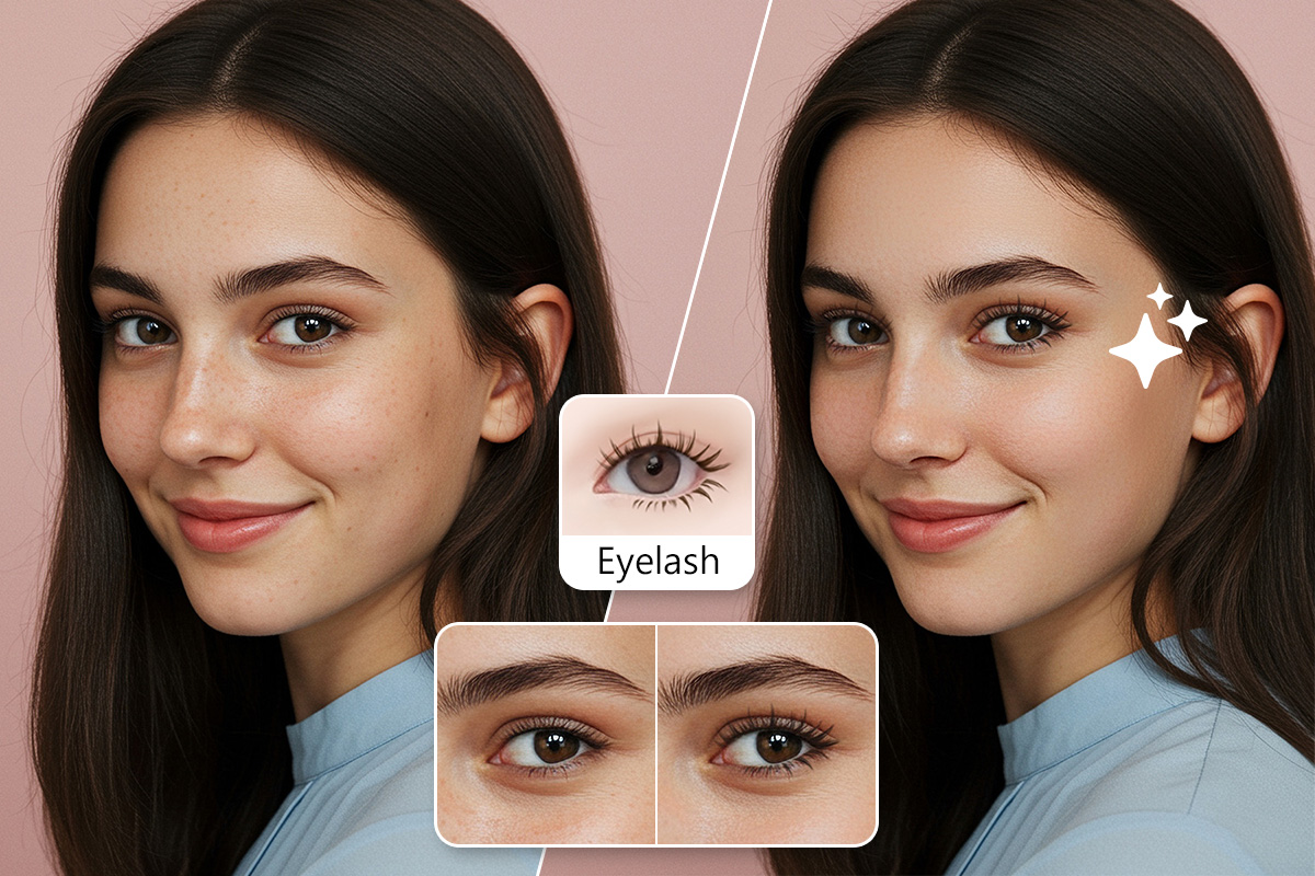 Eyelash Filter: Add Lashes to Photos with the Best Makeup App