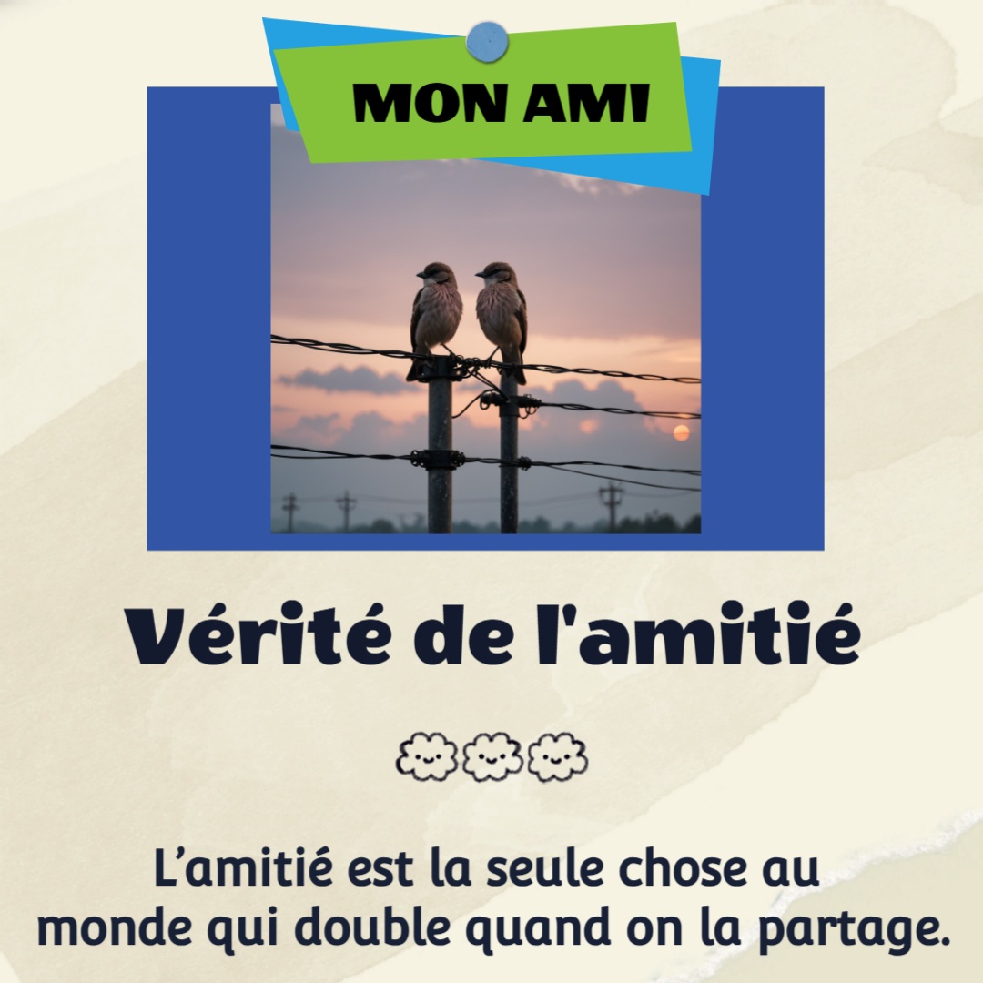 proverbes et pensées inspirantes sur l’amitié