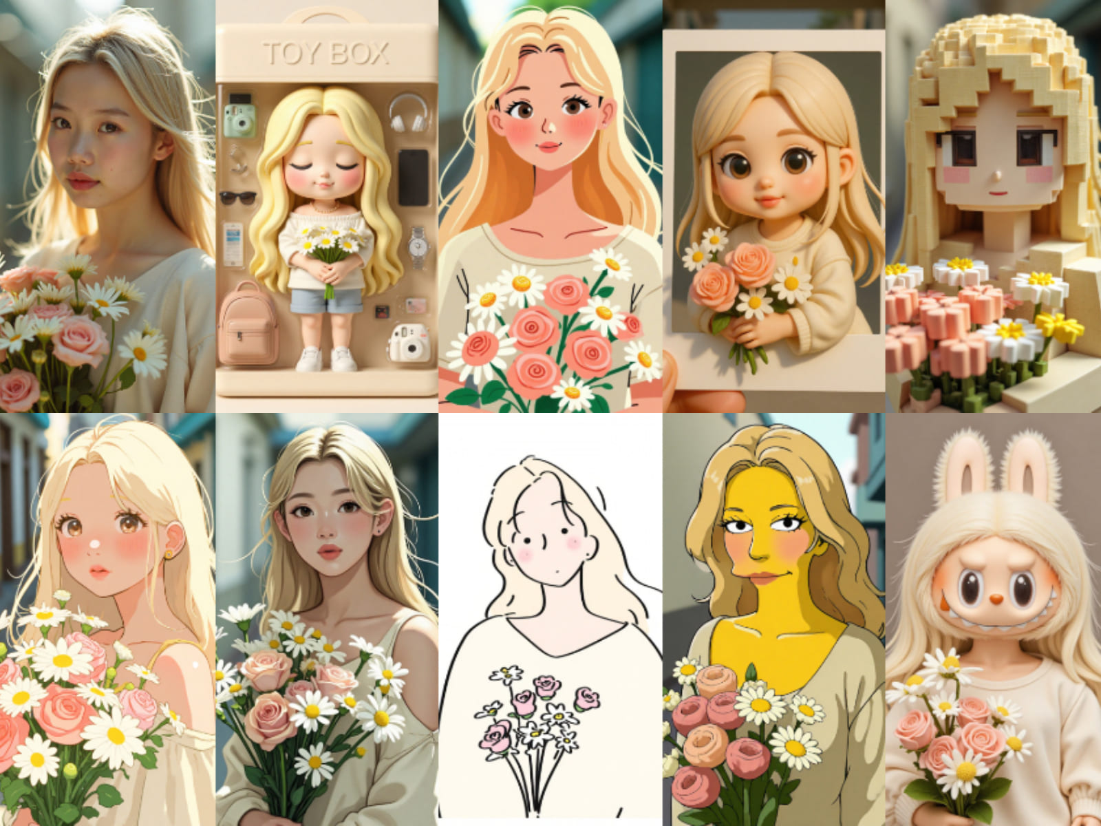 相片大師 AI 藝術角色