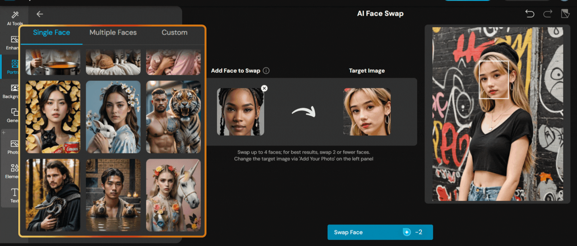 How to Do a Head Swap Online